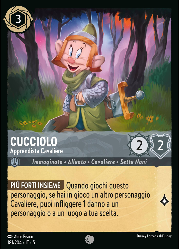 Dopey - Knight Apprentice (Foil)
