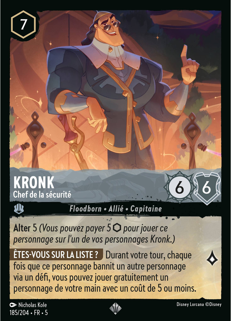 Kronk - Head of Security (Foil)