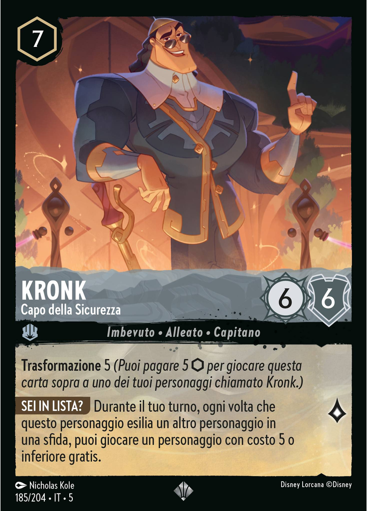 Kronk - Head of Security (Foil)