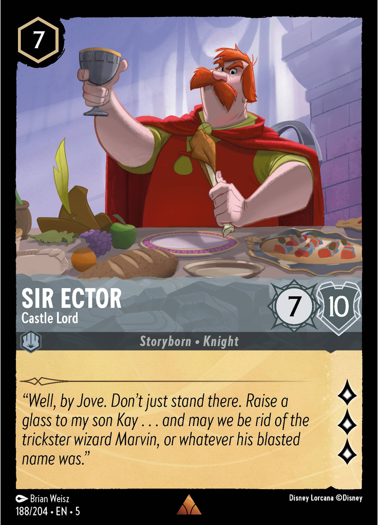 Sir Ector - Castle Lord (Foil)