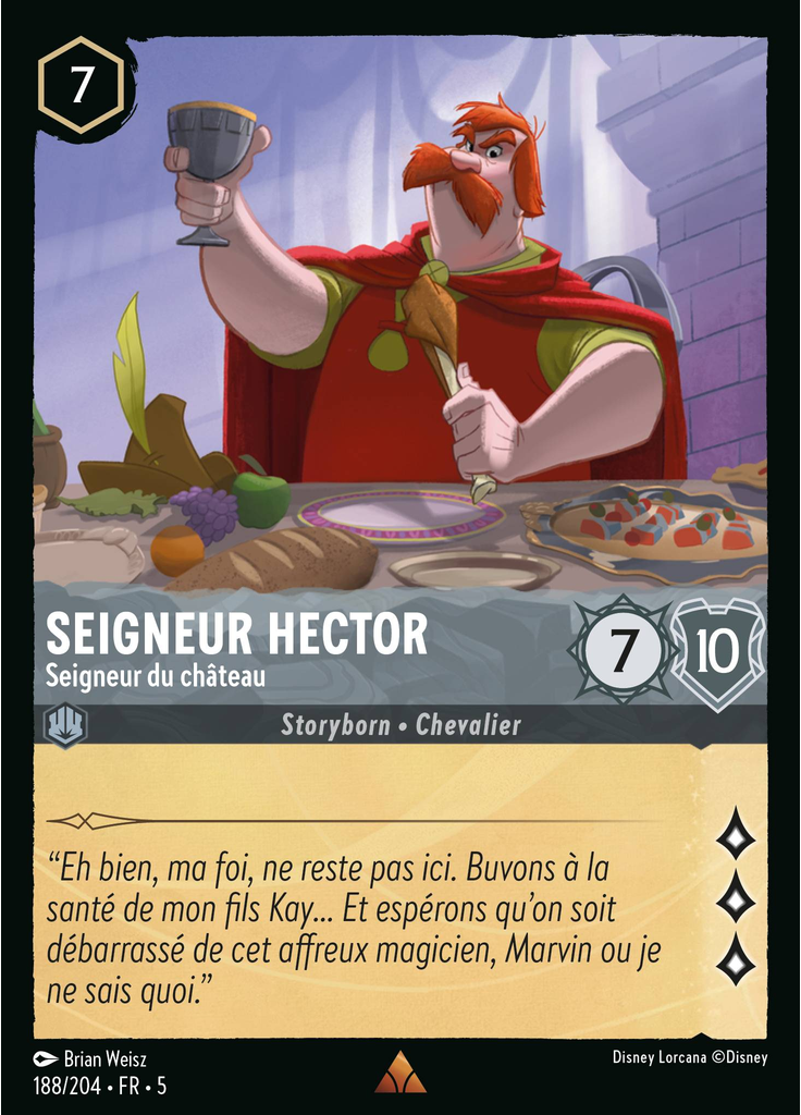 Sir Ector - Castle Lord (Foil)