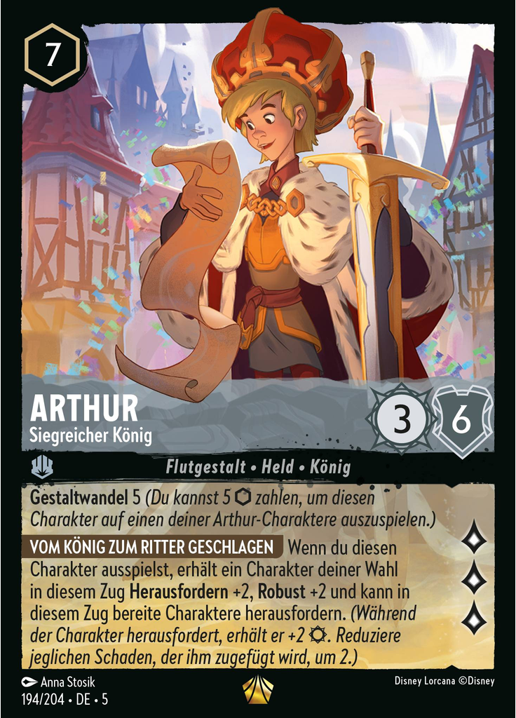Arthur - King Victorious (Foil)