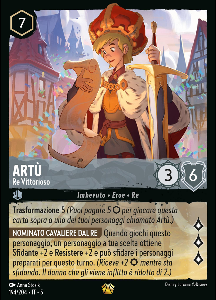 Arthur - King Victorious (Foil)