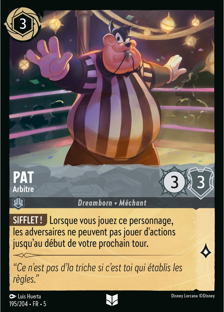 Pete - Games Referee (Foil)