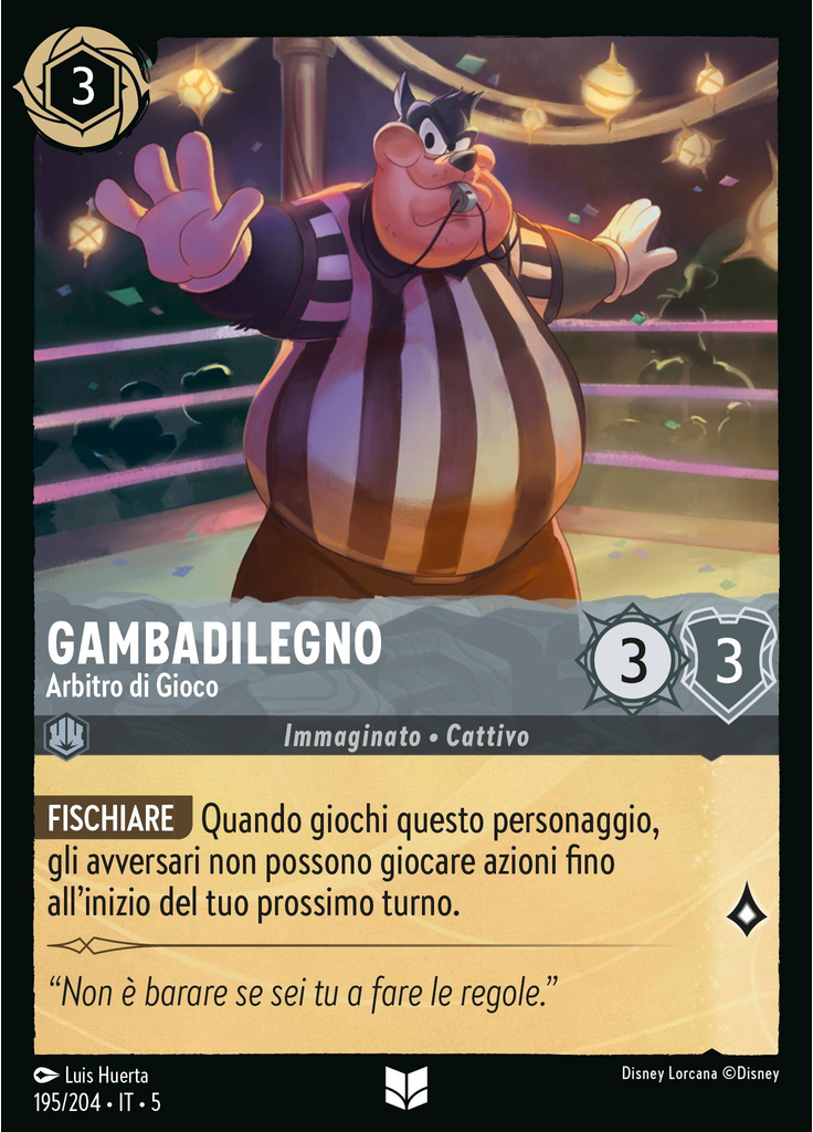Pete - Games Referee (Foil)