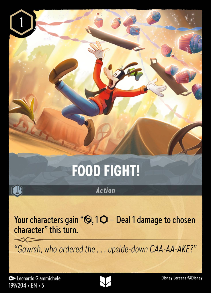 Food Fight! (Foil)