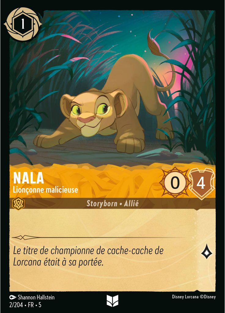 Nala - Mischievous Cub (Foil)