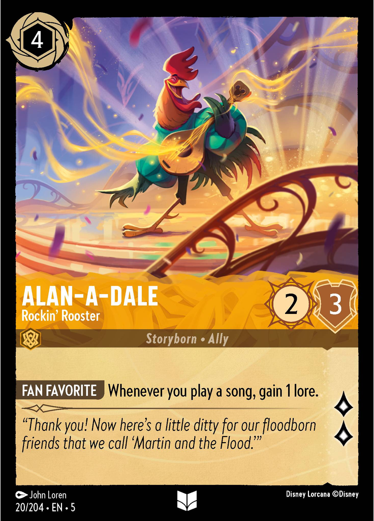 Alan‐a‐Dale - Rockin' Rooster (Foil)