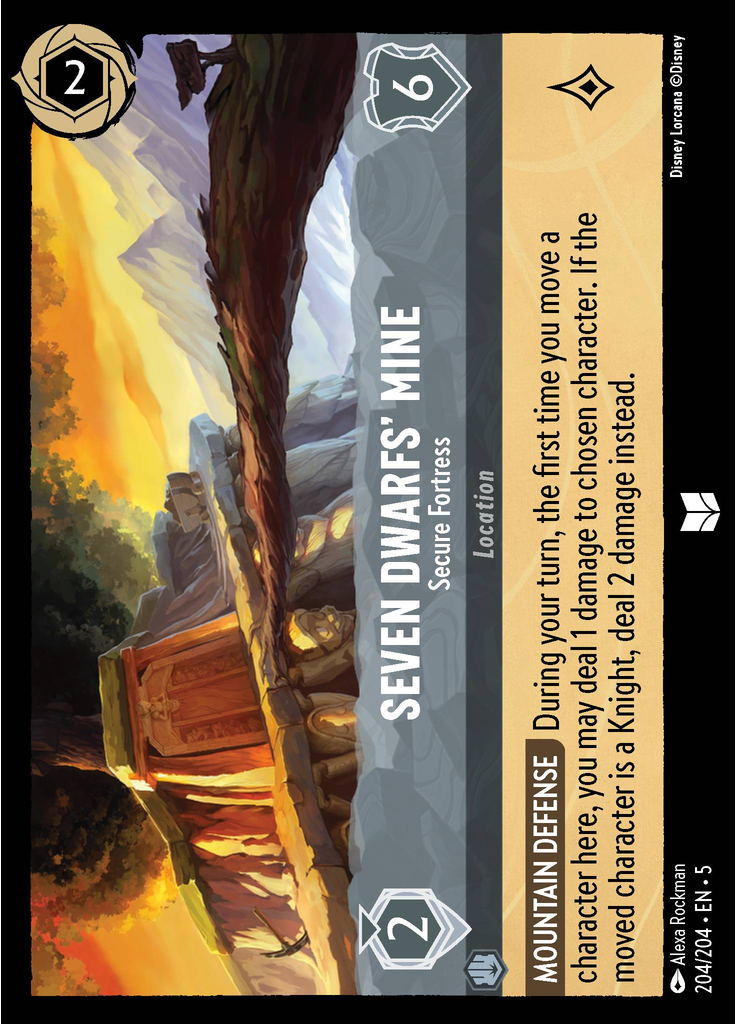 Seven Dwarfs' Mine - Secure Fortress (Foil)