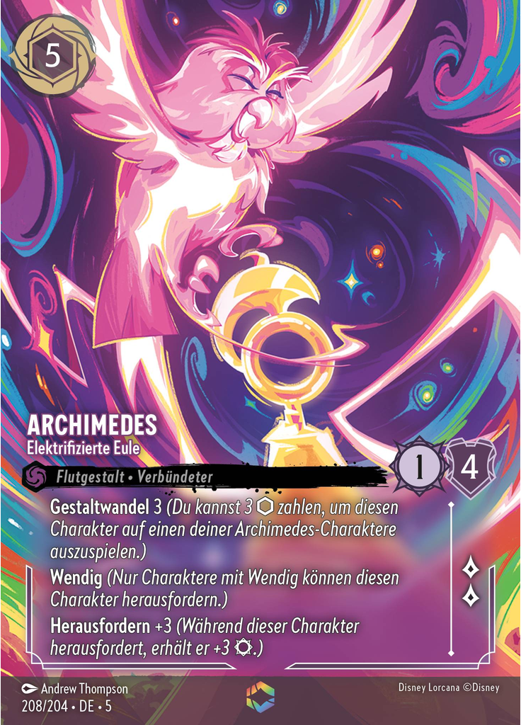 Archimedes - Electrified Owl