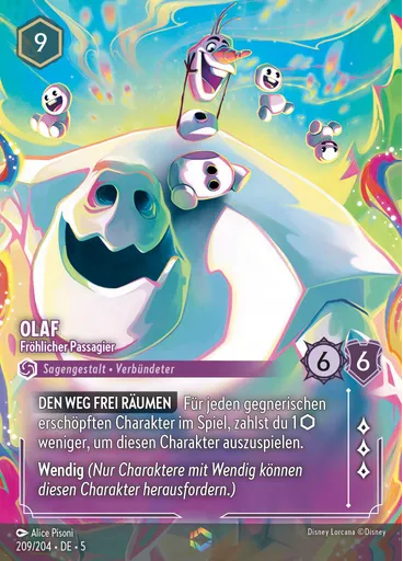 Olaf - Happy Passenger