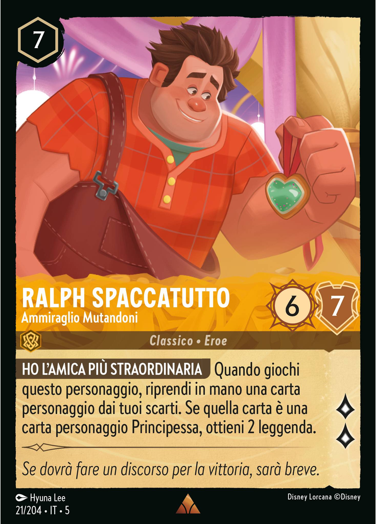 Wreck‐It Ralph - Admiral Underpants (Foil)