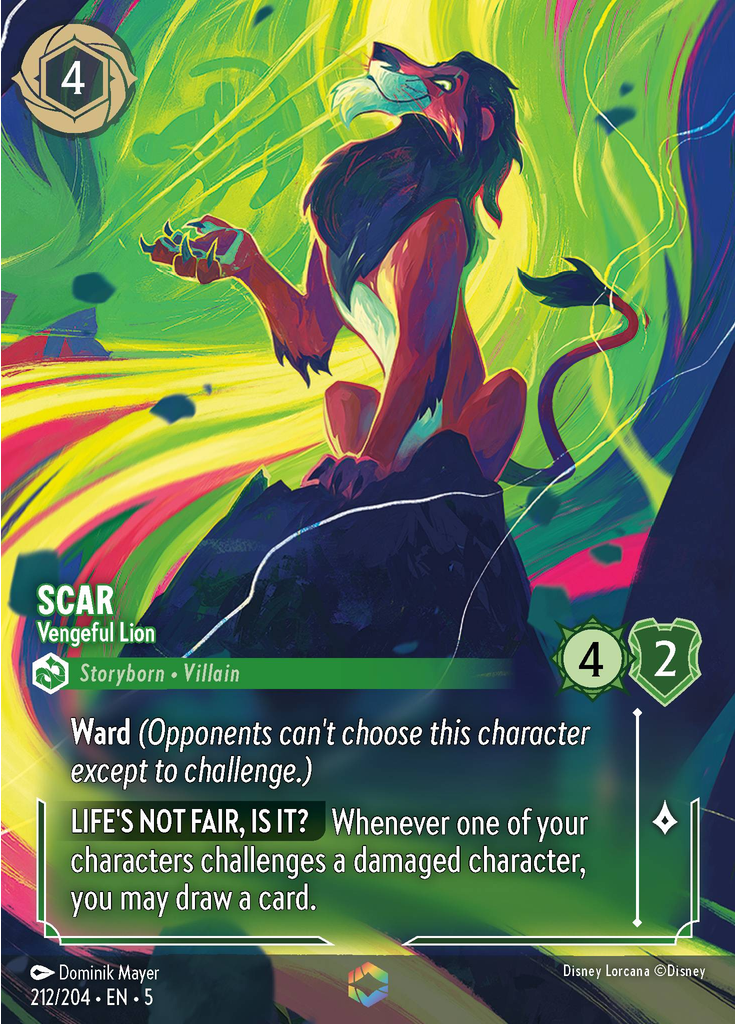 Scar - Vengeful Lion