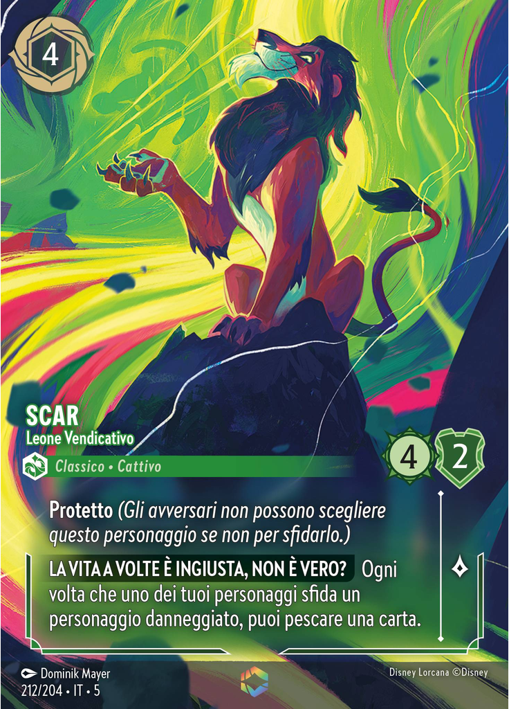 Scar - Vengeful Lion