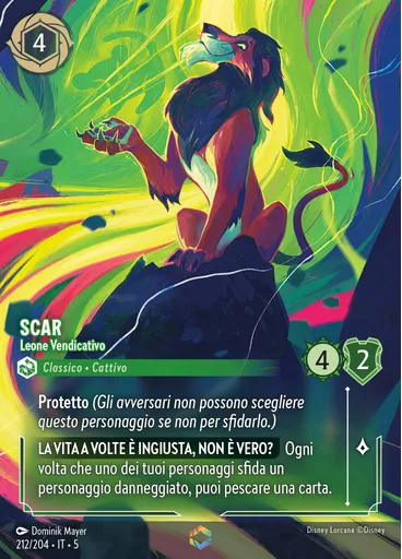 Scar - Vengeful Lion