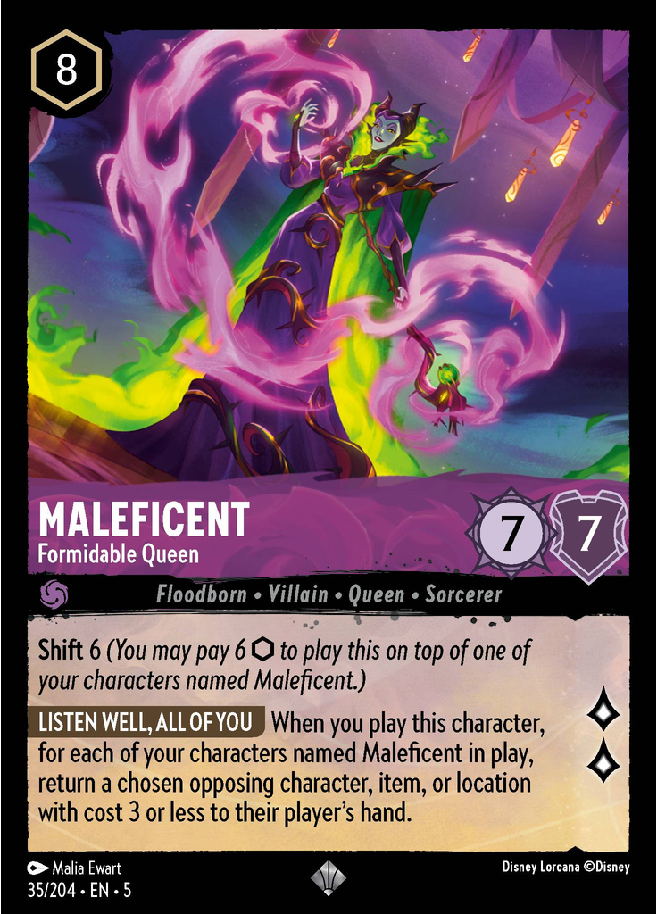 Maleficent - Formidable Queen (Foil)