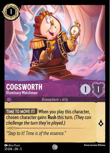 Cogsworth - Illuminary Watchman