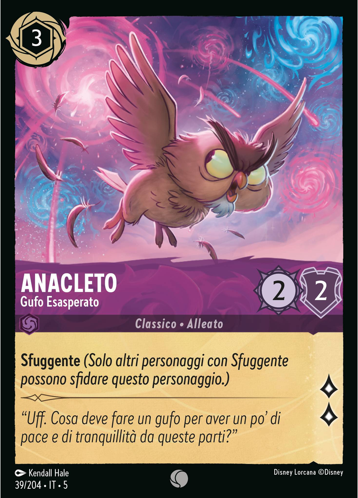 Archimedes - Exasperated Owl