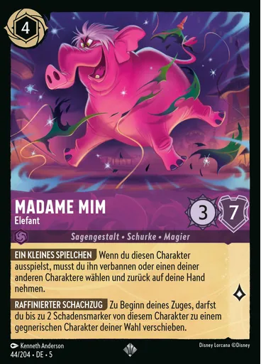 Madam Mim - Elephant