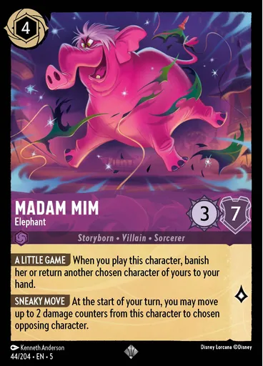 Madam Mim - Elephant