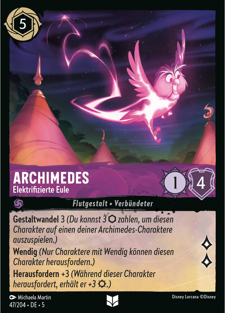 Archimedes - Electrified Owl (Foil)