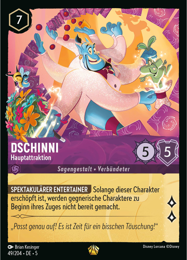 Genie - Main Attraction (Foil)