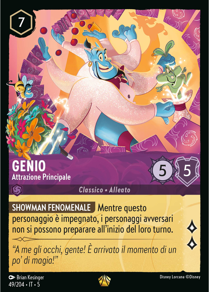 Genie - Main Attraction (Foil)