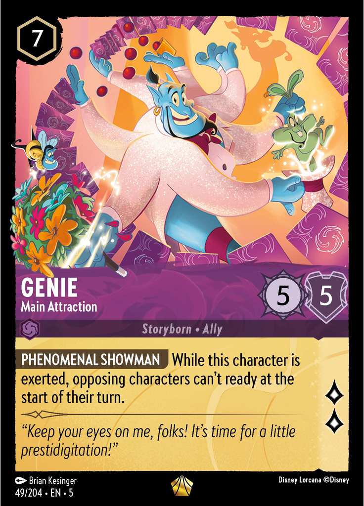 Genie - Main Attraction