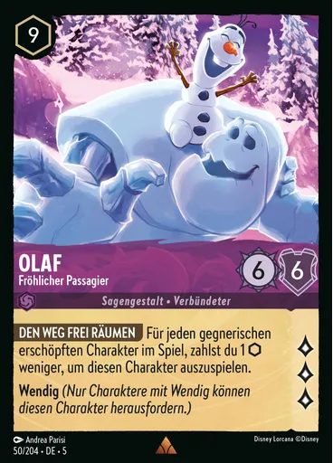 Olaf - Happy Passenger