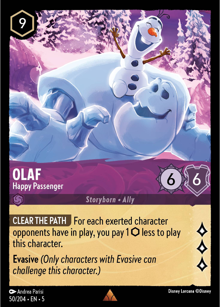 Olaf - Happy Passenger