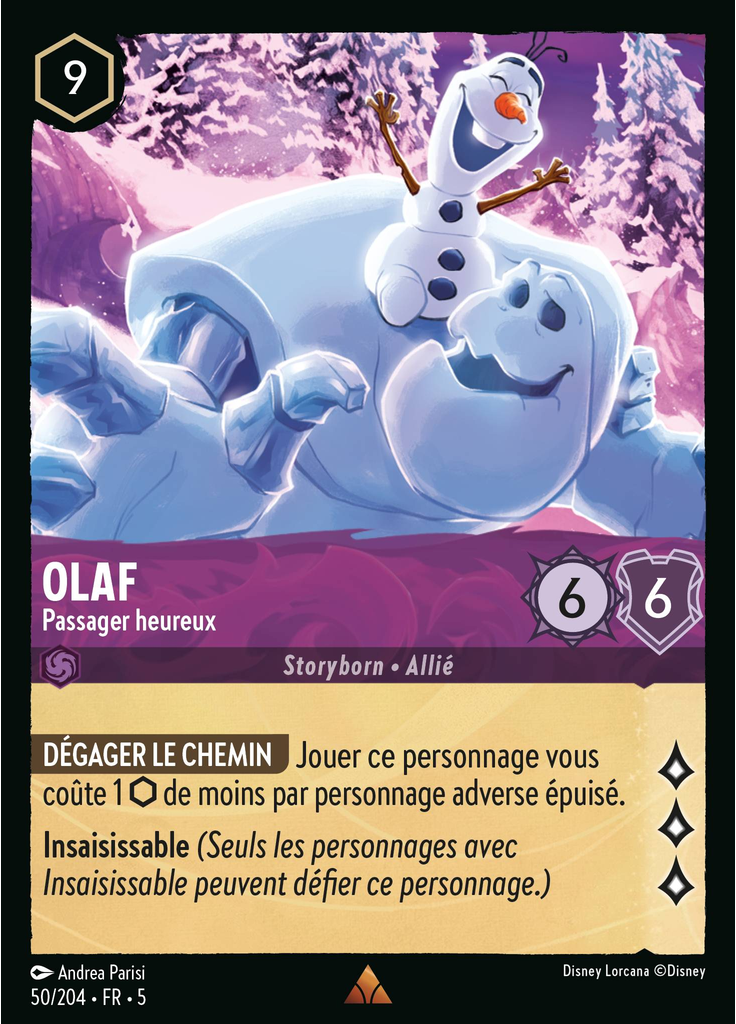 Olaf - Happy Passenger