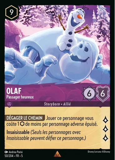 Olaf - Happy Passenger