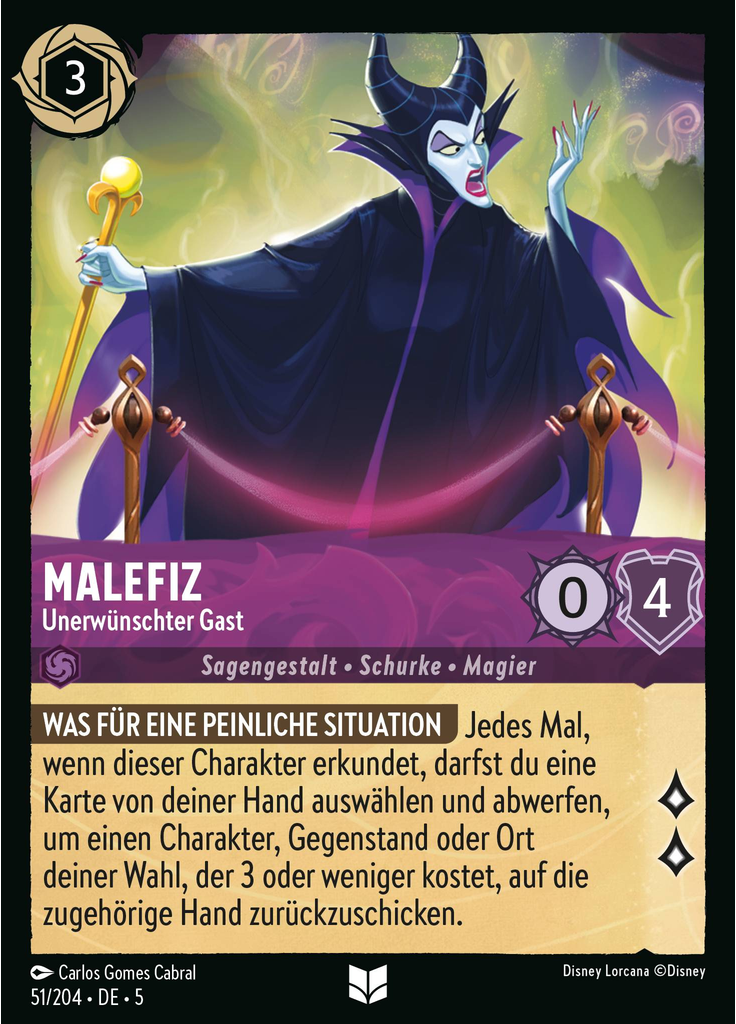 Maleficent - Vexed Partygoer