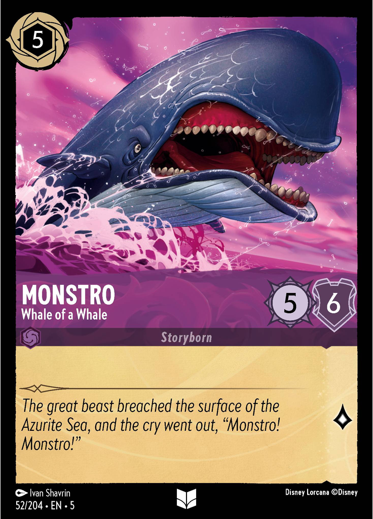 Monstro - Whale of a Whale (Foil)