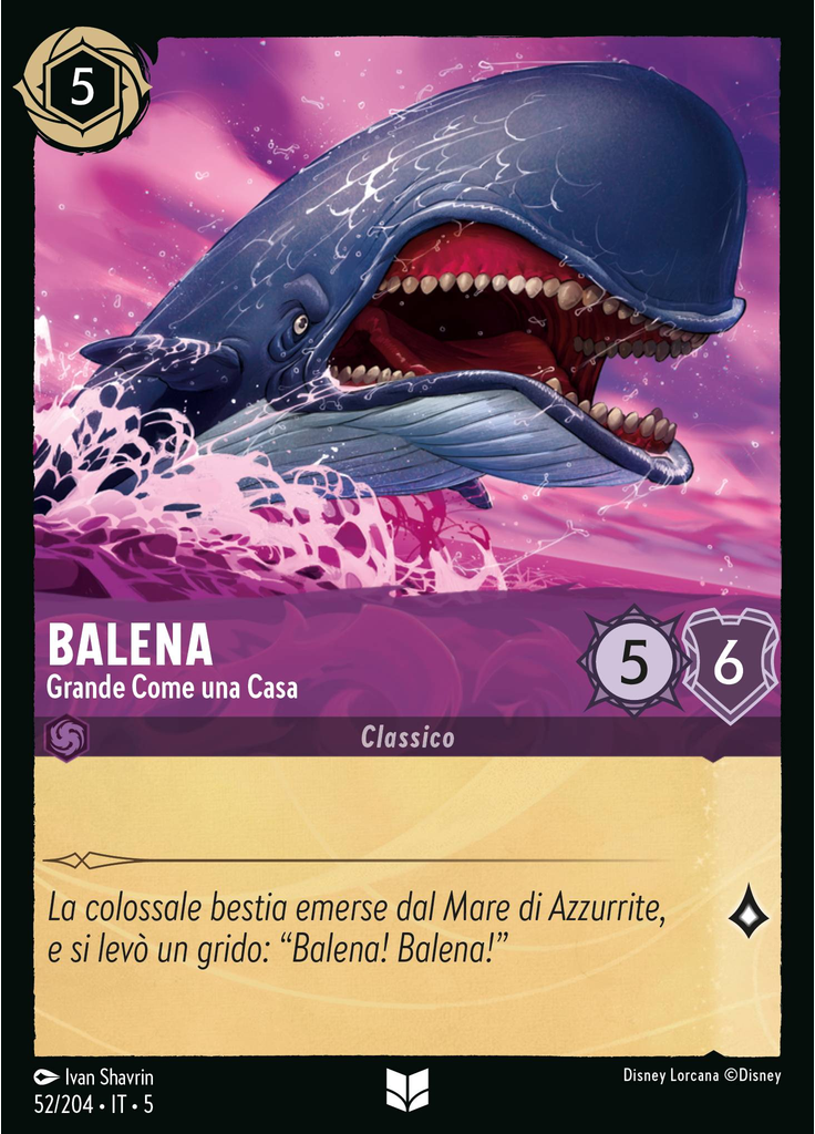 Monstro - Whale of a Whale (Foil)