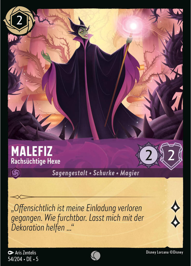 Maleficent - Vengeful Sorceress