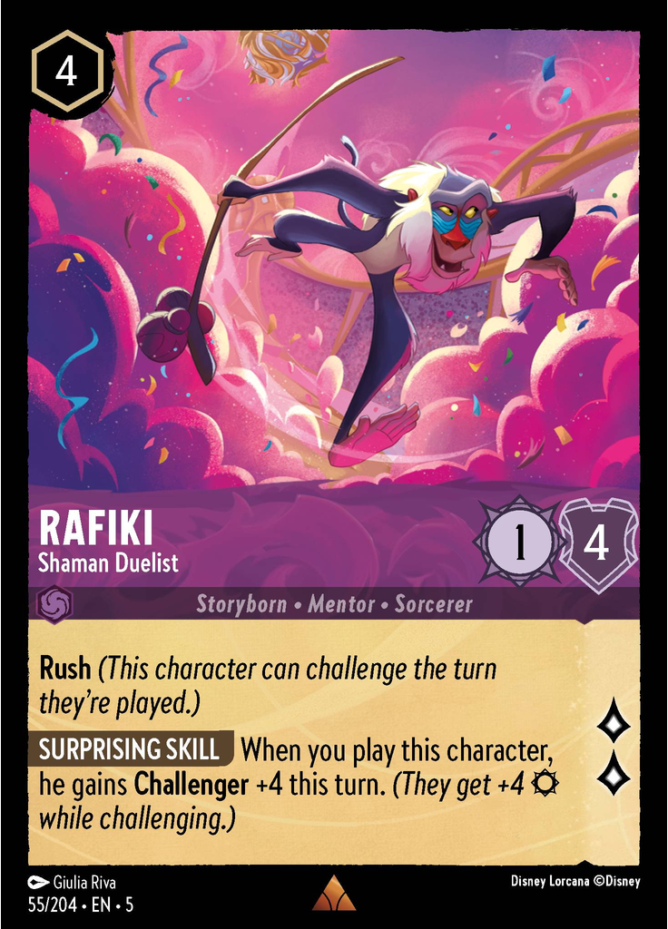 Rafiki - Shaman Duelist (Foil)