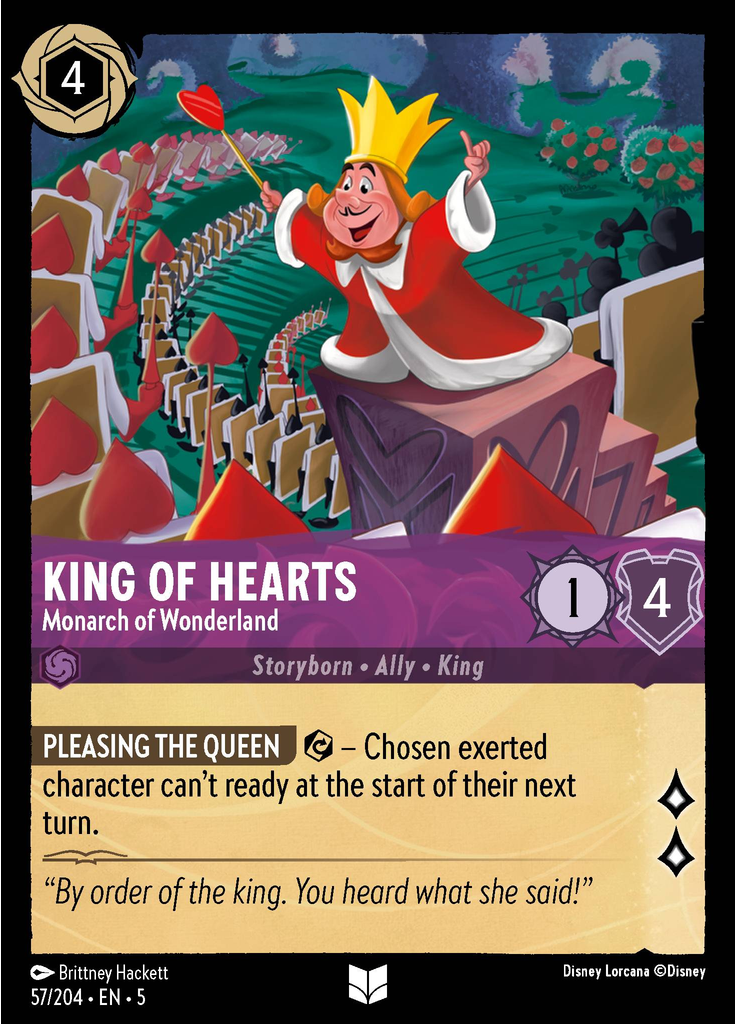 King of Hearts - Monarch of Wonderland (Foil)
