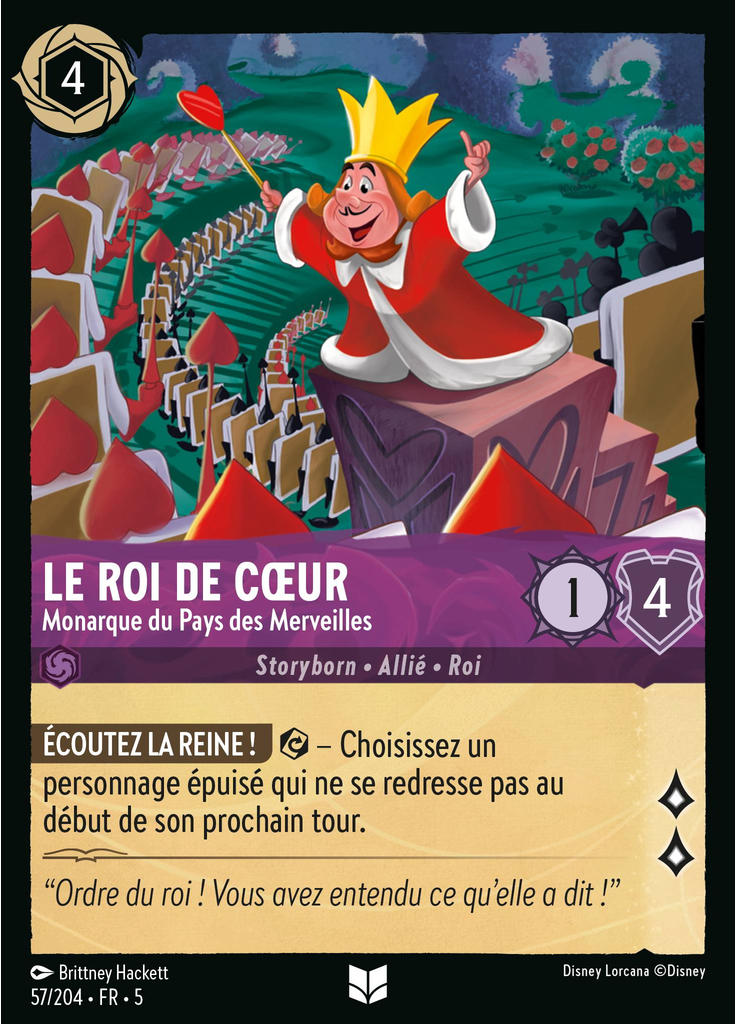 King of Hearts - Monarch of Wonderland (Foil)