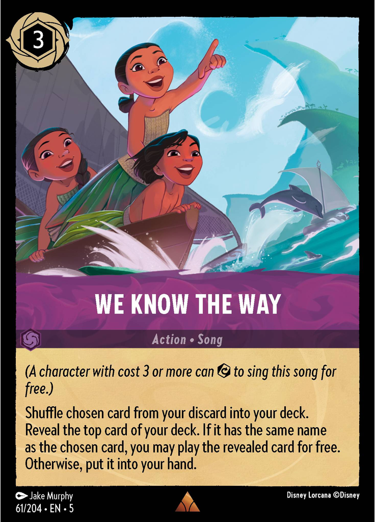 We Know the Way (Foil)