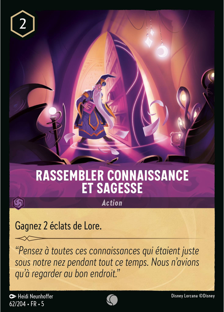 Gathering Knowledge and Wisdom (Foil)