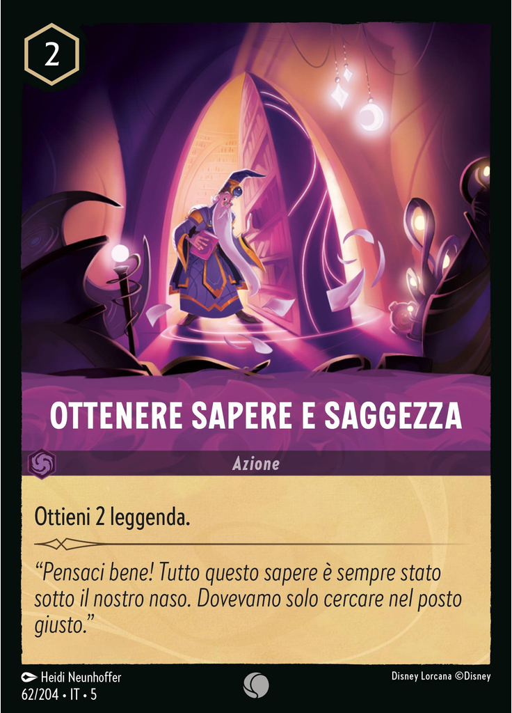 Gathering Knowledge and Wisdom (Foil)