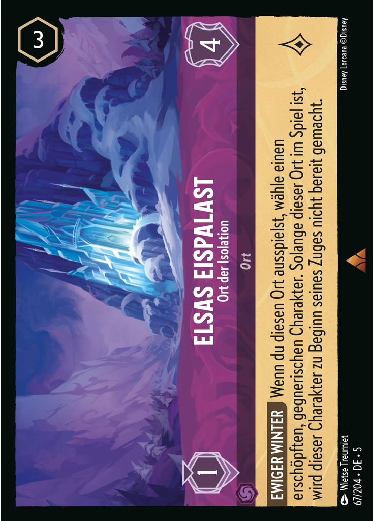 Elsa's Ice Palace - Place of Solitude (Foil)