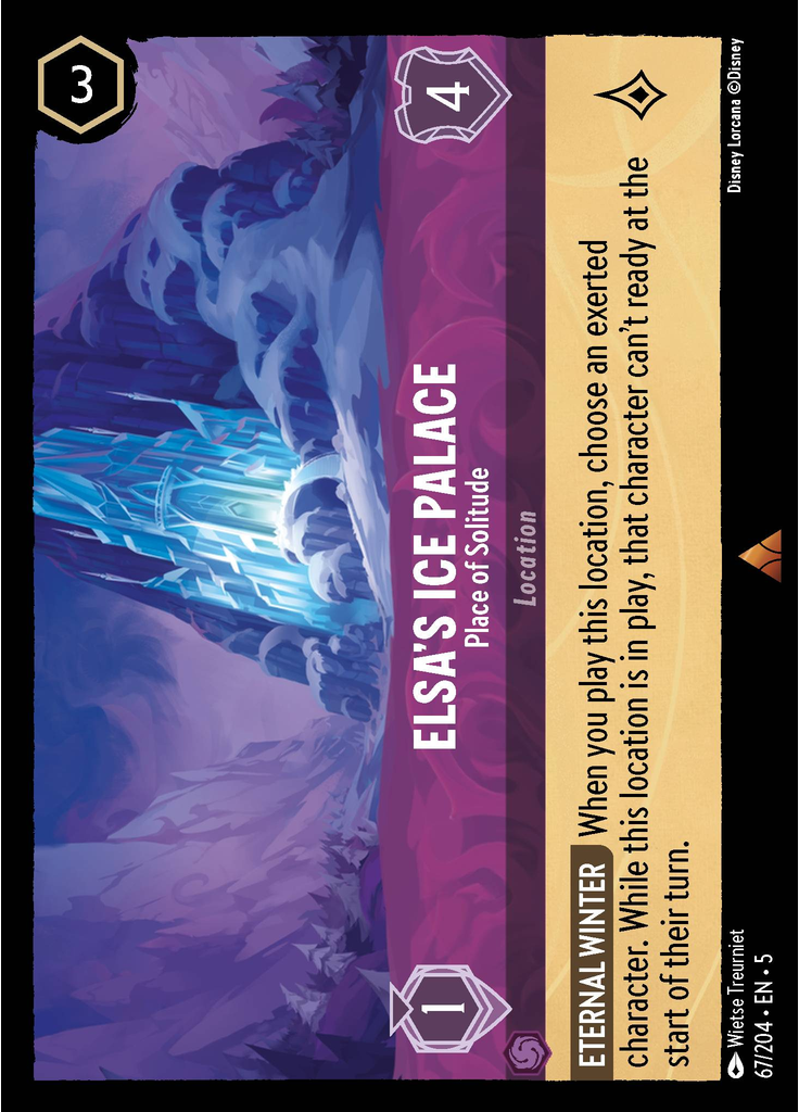 Elsa's Ice Palace - Place of Solitude (Foil)