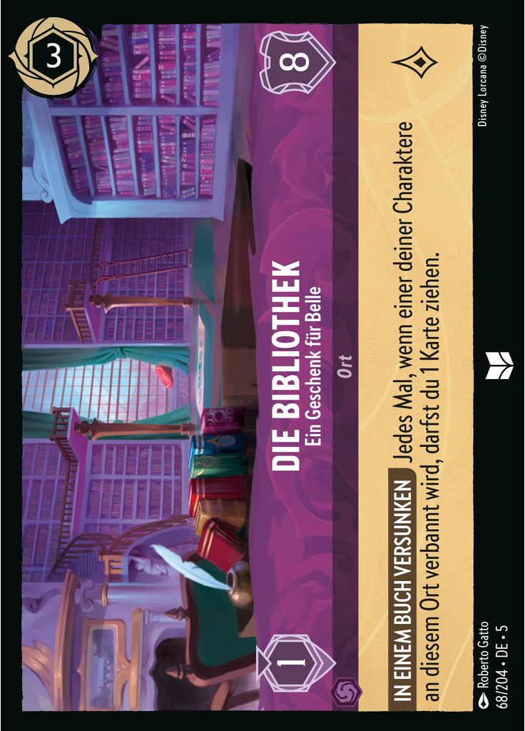The Library - A Gift for Belle