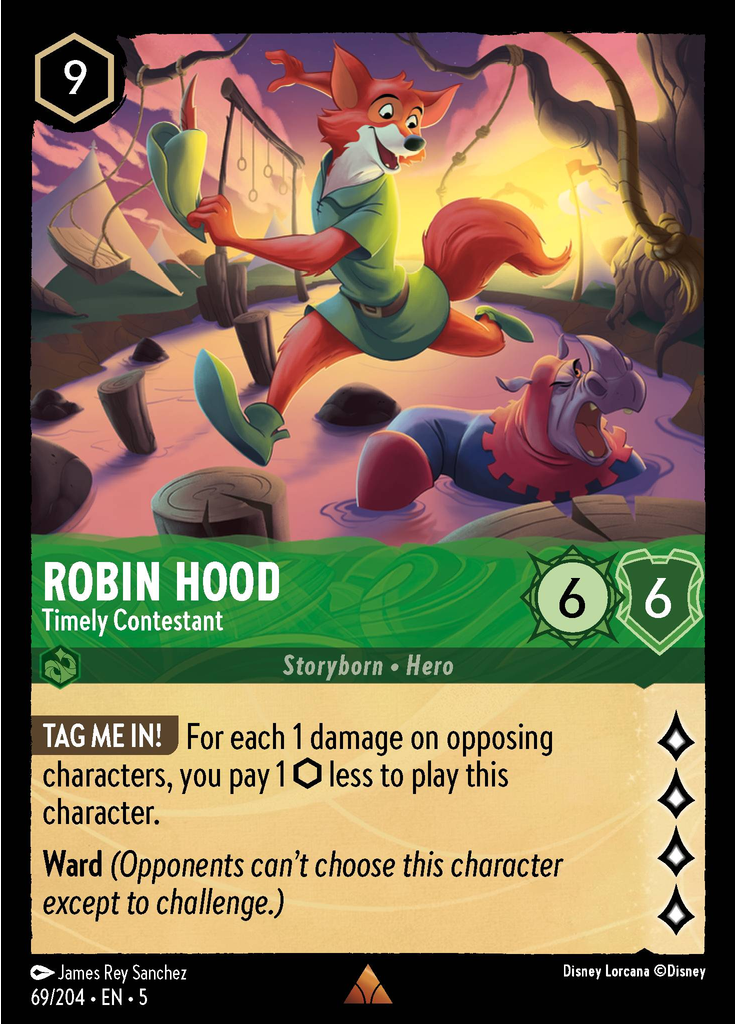 Robin Hood - Timely Contestant (Foil)
