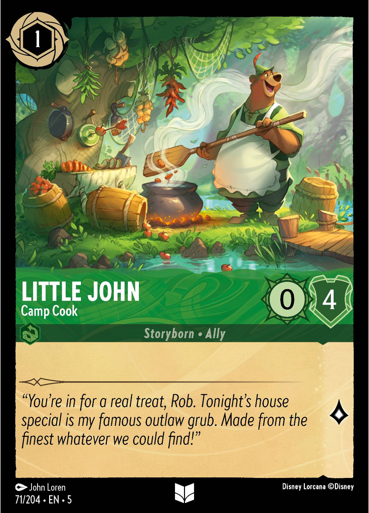Little John - Camp Cook (Foil)