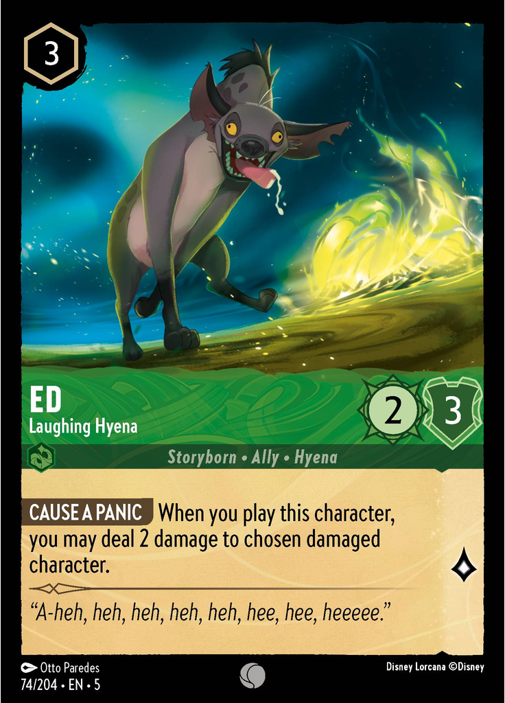 Ed - Laughing Hyena