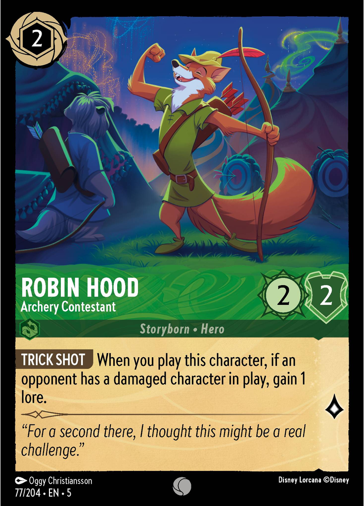 Robin Hood - Archery Contestant (Foil)