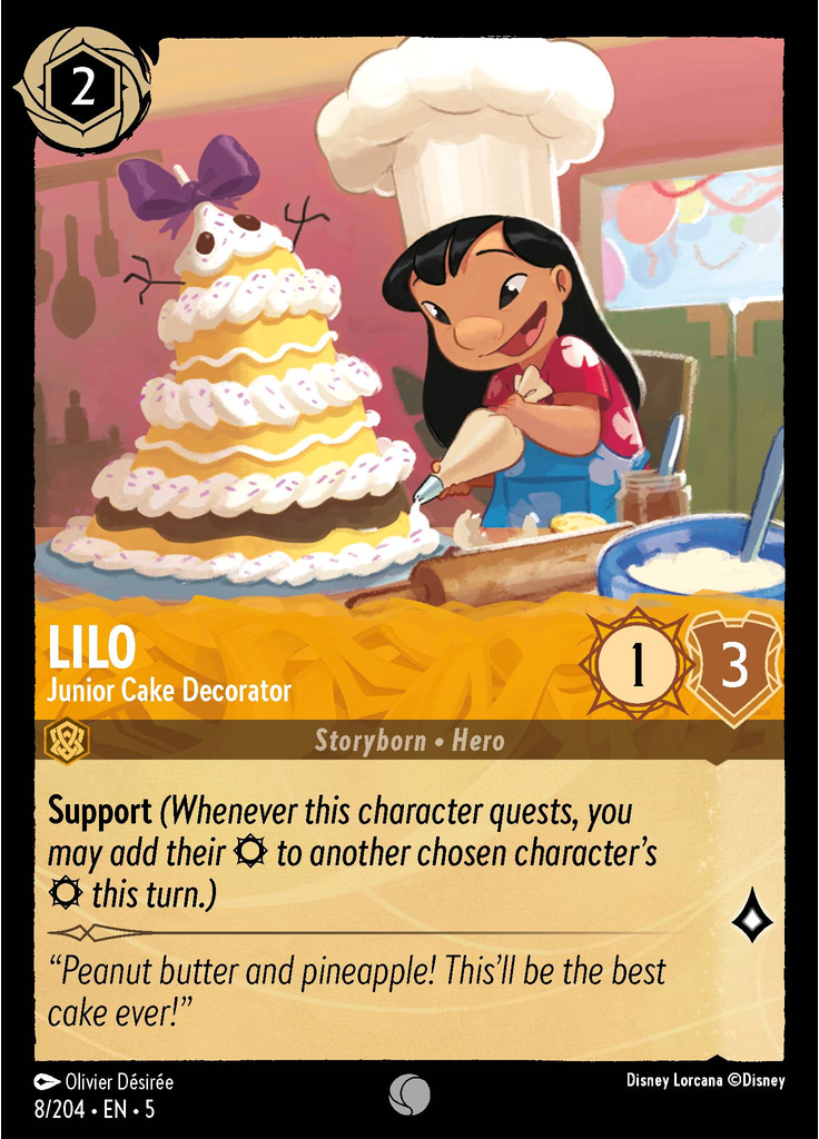 Lilo - Junior Cake Decorator (Foil)
